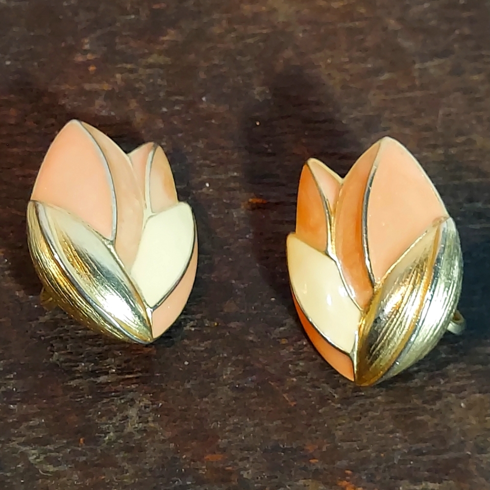 Trifari Clip On Earrings